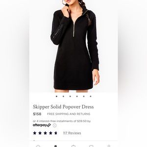 Lilly Pulitzer Skipper Solid Popover dress